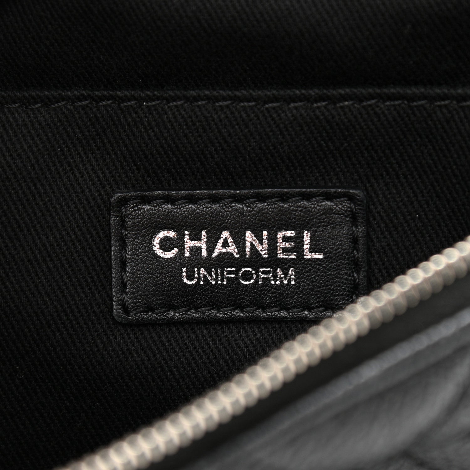 Chanel Grained Calfskin Quilted Waist Belt Bag Black 6 of 10