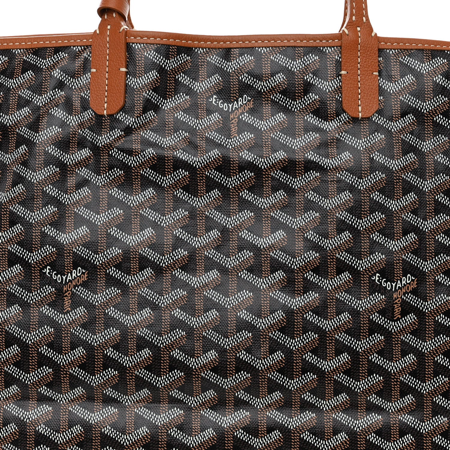 Goyard Goyardine Saint Louis PM Black Gold 10 of 12