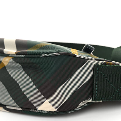 Burberry Nylon Shield Check Crossbody Bag Ivy 11 of 11