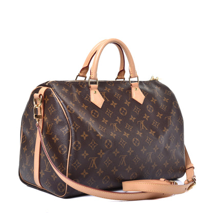 Louis Vuitton Monogram Speedy Bandouliere 35 3 of 10