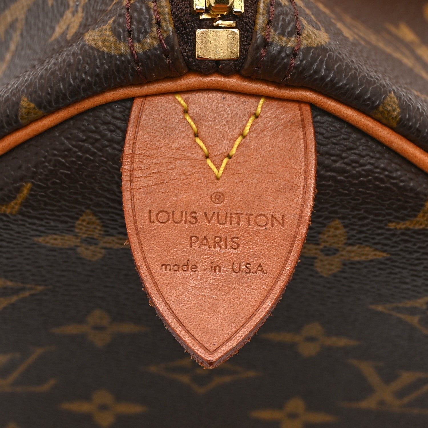 Louis Vuitton Monogram Speedy 35 5 of 10