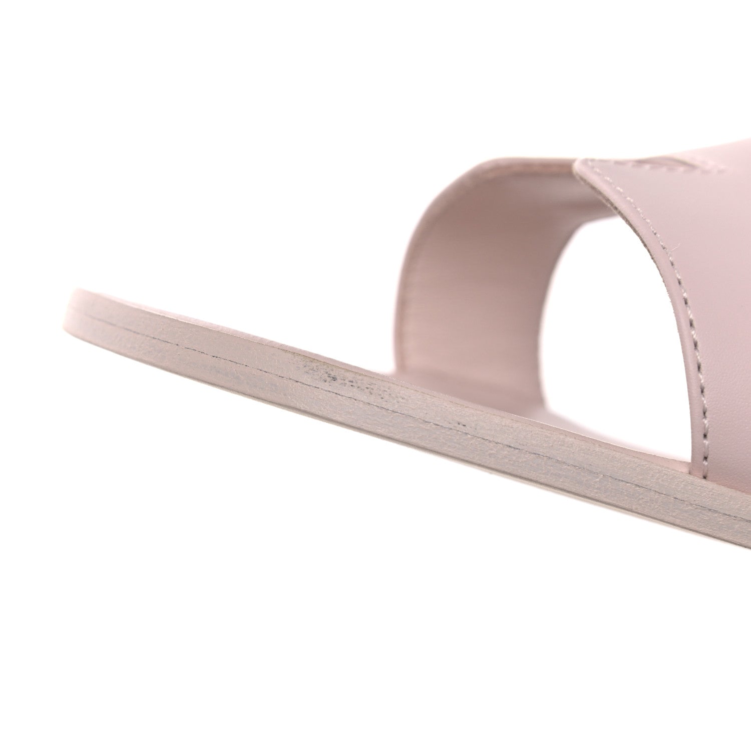 Hermes Calfskin Oran Sandals 40 Rose Petale 9 of 11