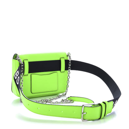 Marc Jacobs Saffiano Hip Shot Belt Bag Bright Green 2 of 9