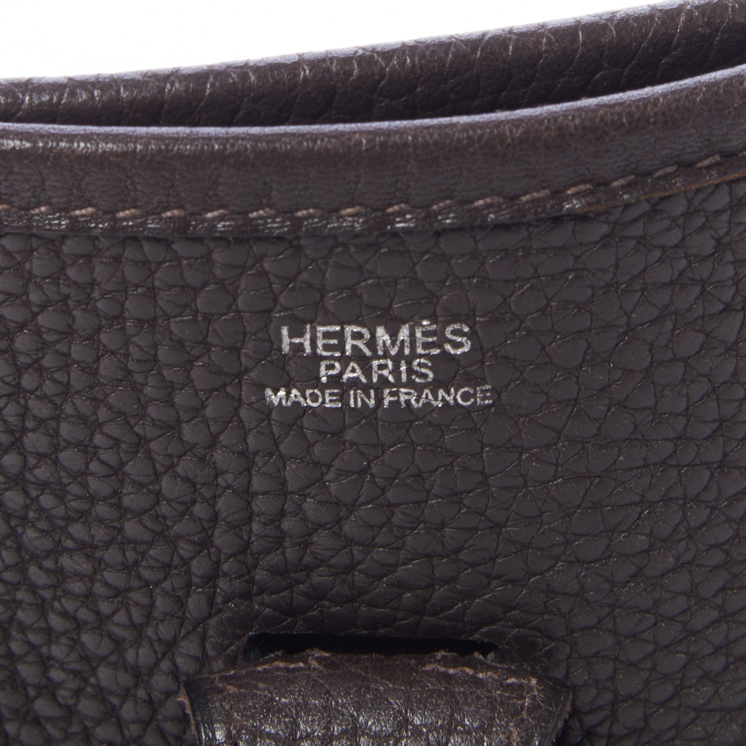 Hermes Taurillon Clemence Evelyne II PM Ebene 7 of 8