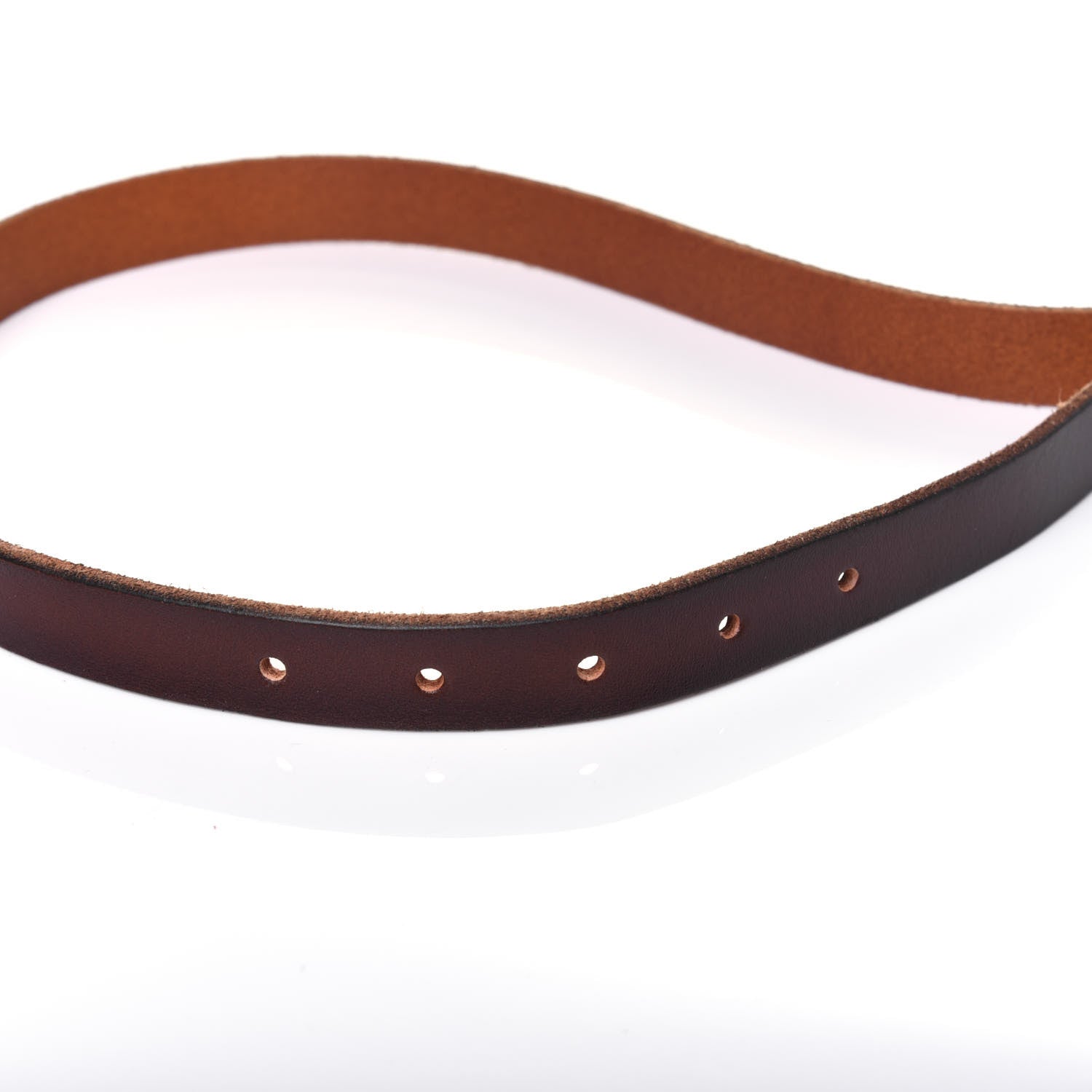 Gucci Faded Calfskin Double G 20mm Belt 70 28 Cuir 7 of 8
