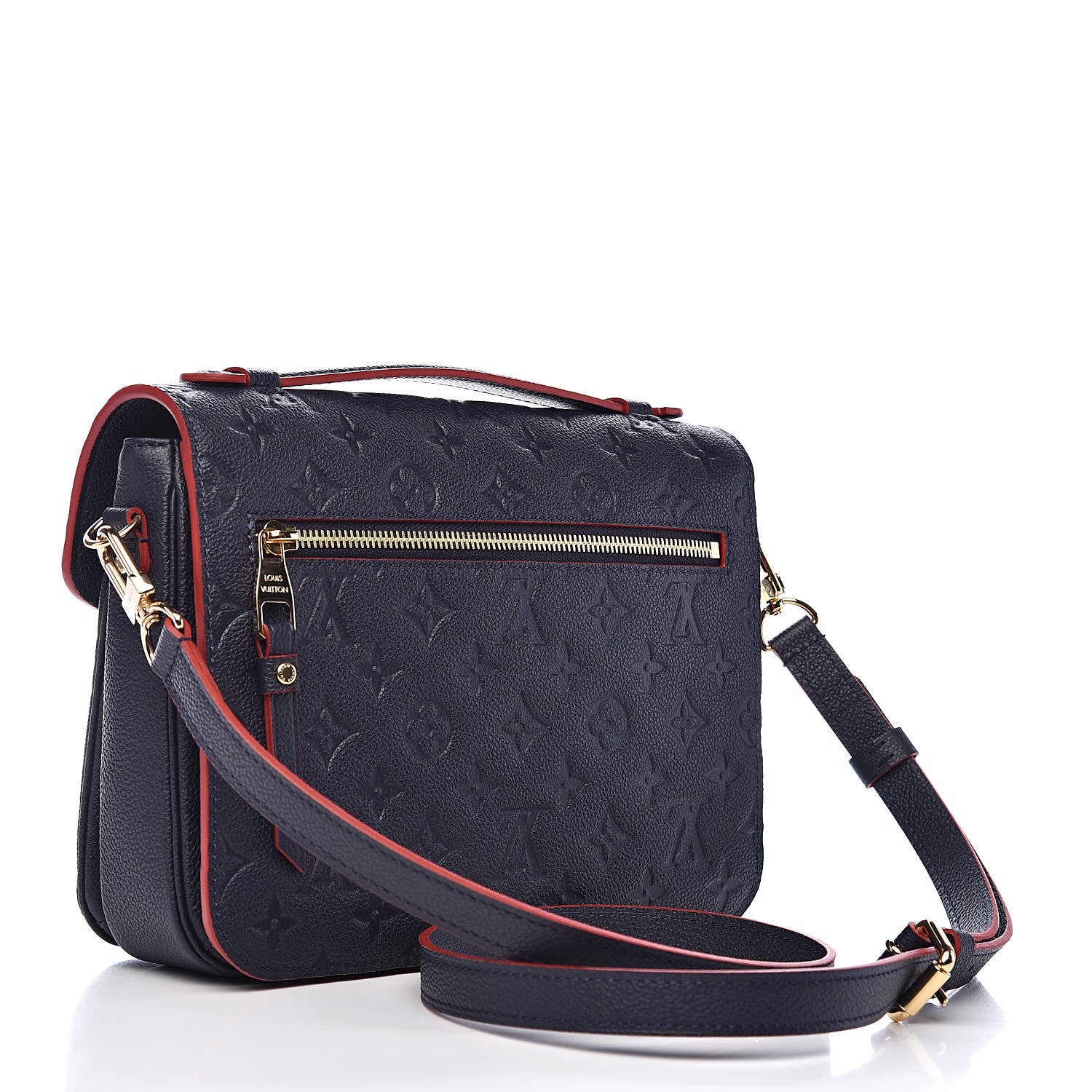 Louis Vuitton Empreinte Pochette Metis Marine Rouge 3 of 9