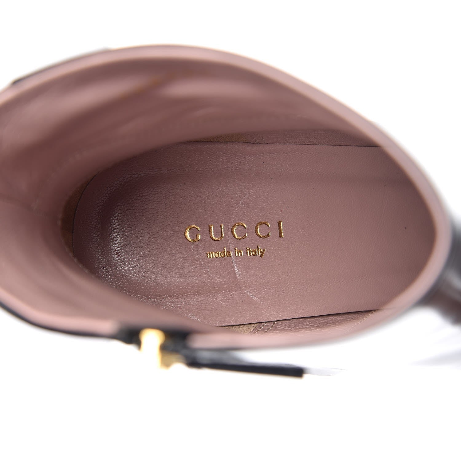 Gucci Malaga Kid Leila Platform Ankle Boots 39 Black 7 of 9