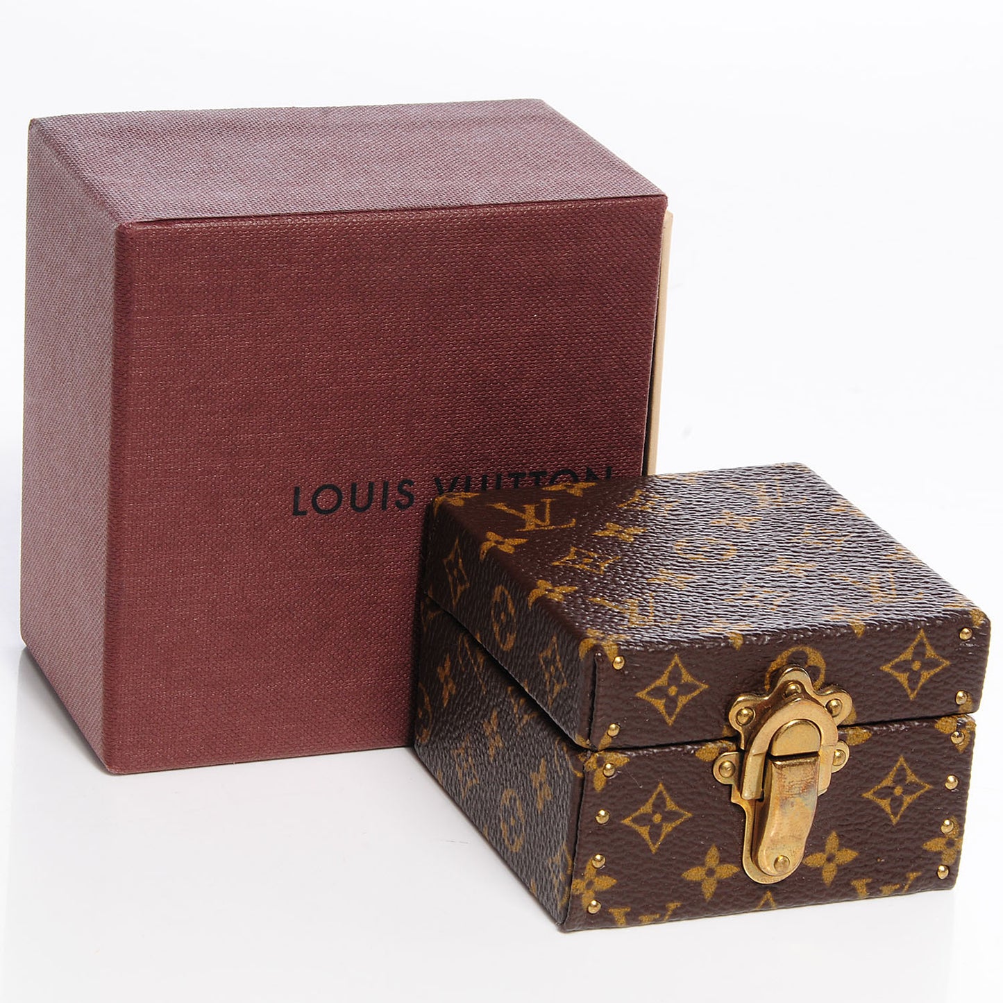 Monogram Ring Box Mini Trunk Case