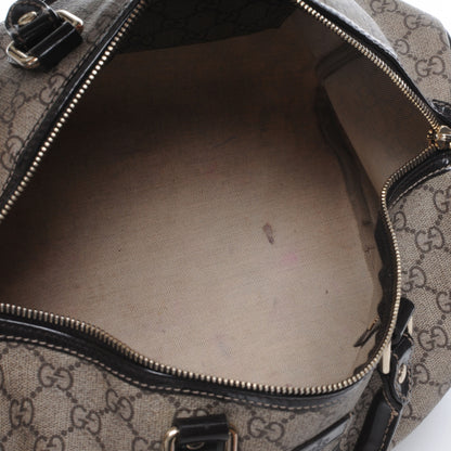 Gucci GG Plus Monogram Tattoo Heart Medium Joy Boston Dark Brown 5 of 8