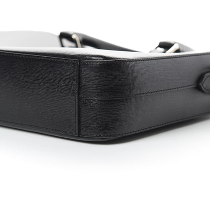 Burberry Textured Calfskin Barrow Briefcase Black 10 of 15