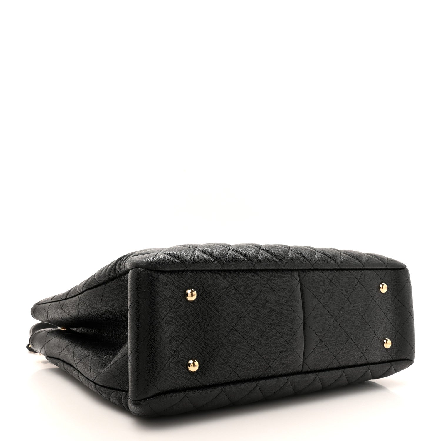 Chanel Caviar Quilted Large Shopping Tote Black 4 of 16