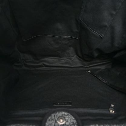 Chanel Mixed Fibers Extra Large Deauville Tote Charcoal 5 of 11