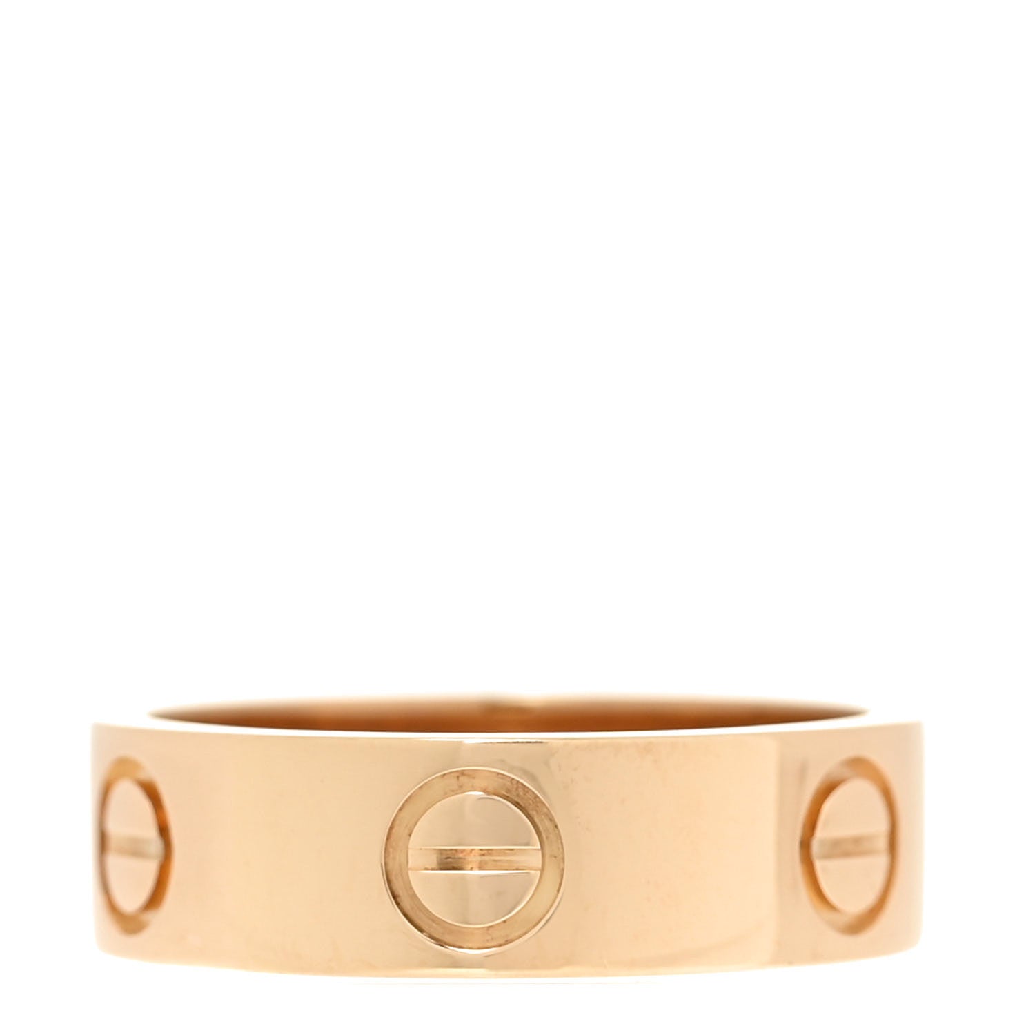 Cartier 18K Yellow Gold 5.5mm LOVE Ring 51 5.75 1 of 5