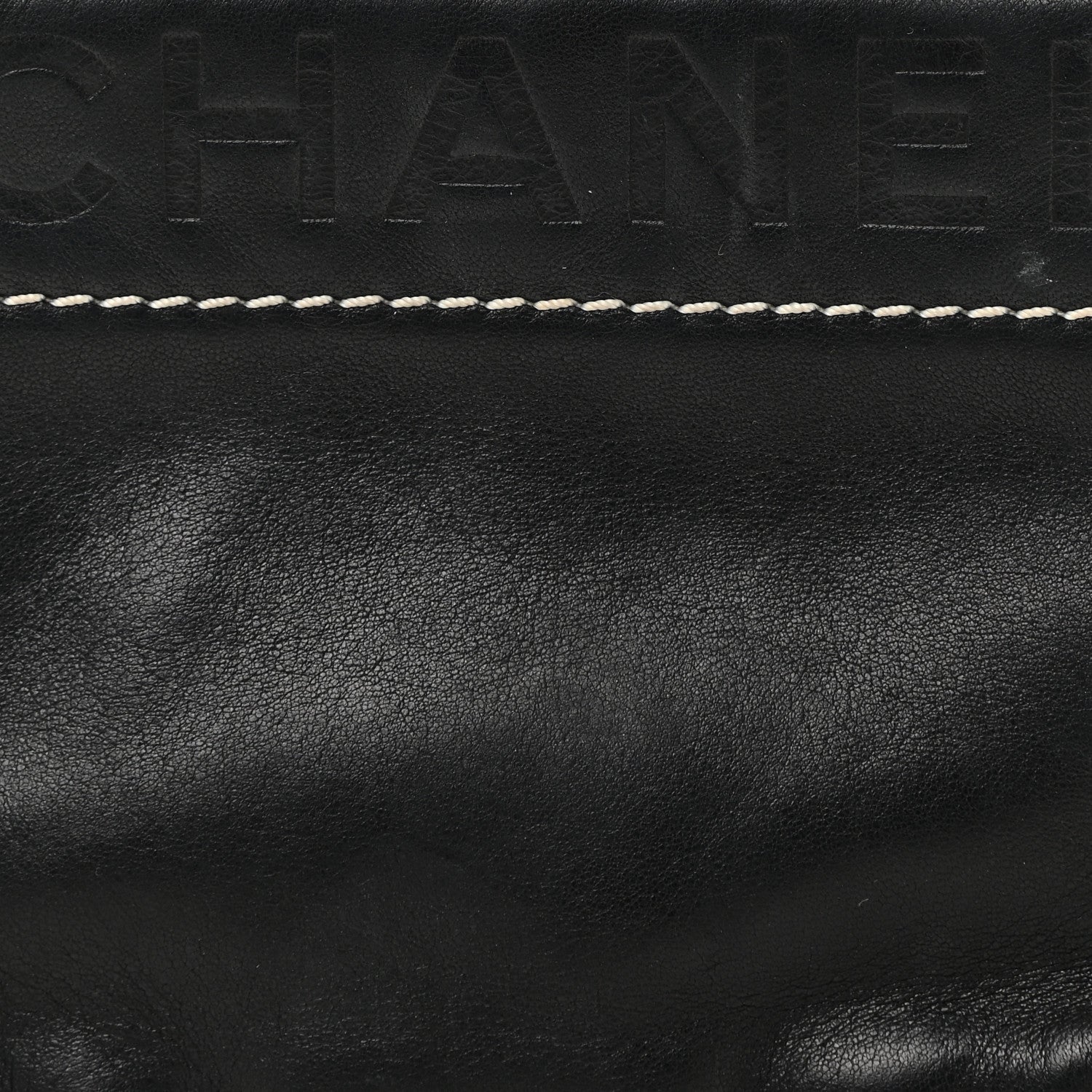 Chanel Lambskin Lax Pochette Black 7 of 13