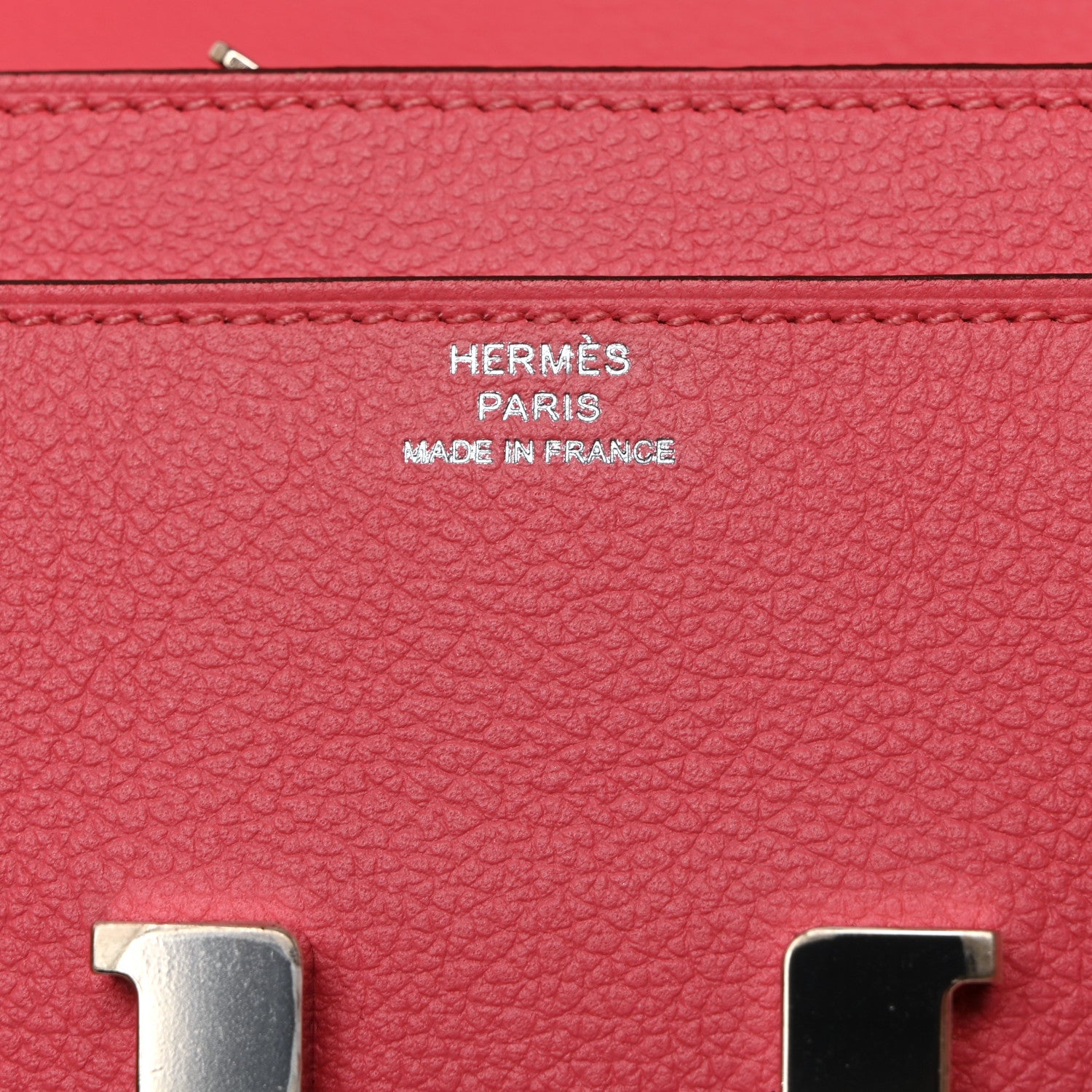 Hermes Evercolor Constance Long Wallet Rose Azalee 6 of 8