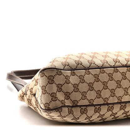 Gucci Monogram Medium Charmy Shoulder Bag Brown 8 of 10