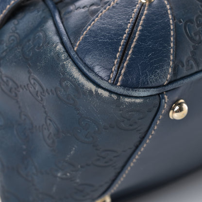 Gucci Guccissima Large Wave Boston Blue 8 of 12