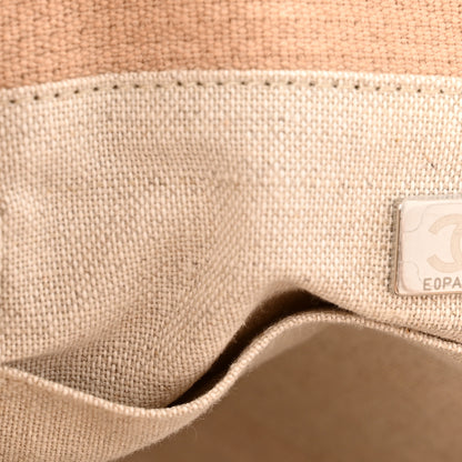 Chanel Mixed Fibers Small Deauville Tote Beige 8 of 13