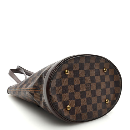 Louis Vuitton Damier Ebene Marais Bucket 23 5 of 9