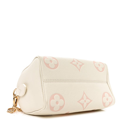 Louis Vuitton Empreinte Monogram Giant Speedy Bandouliere 20 Latte Chamallow 4 of 9