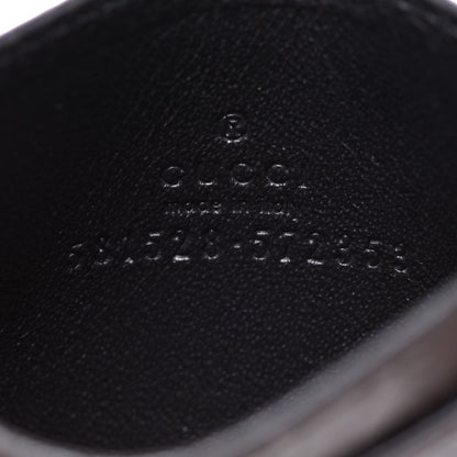 Gucci Fluffy Calfskin Morpheus Card Holder Black 6 of 7