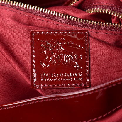 Burberry Patent Quilted Beaton Red 8 of 10
