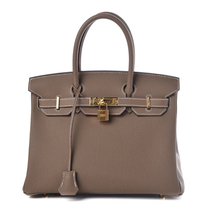 Hermes Togo Birkin 30 Etoupe 1 of 41