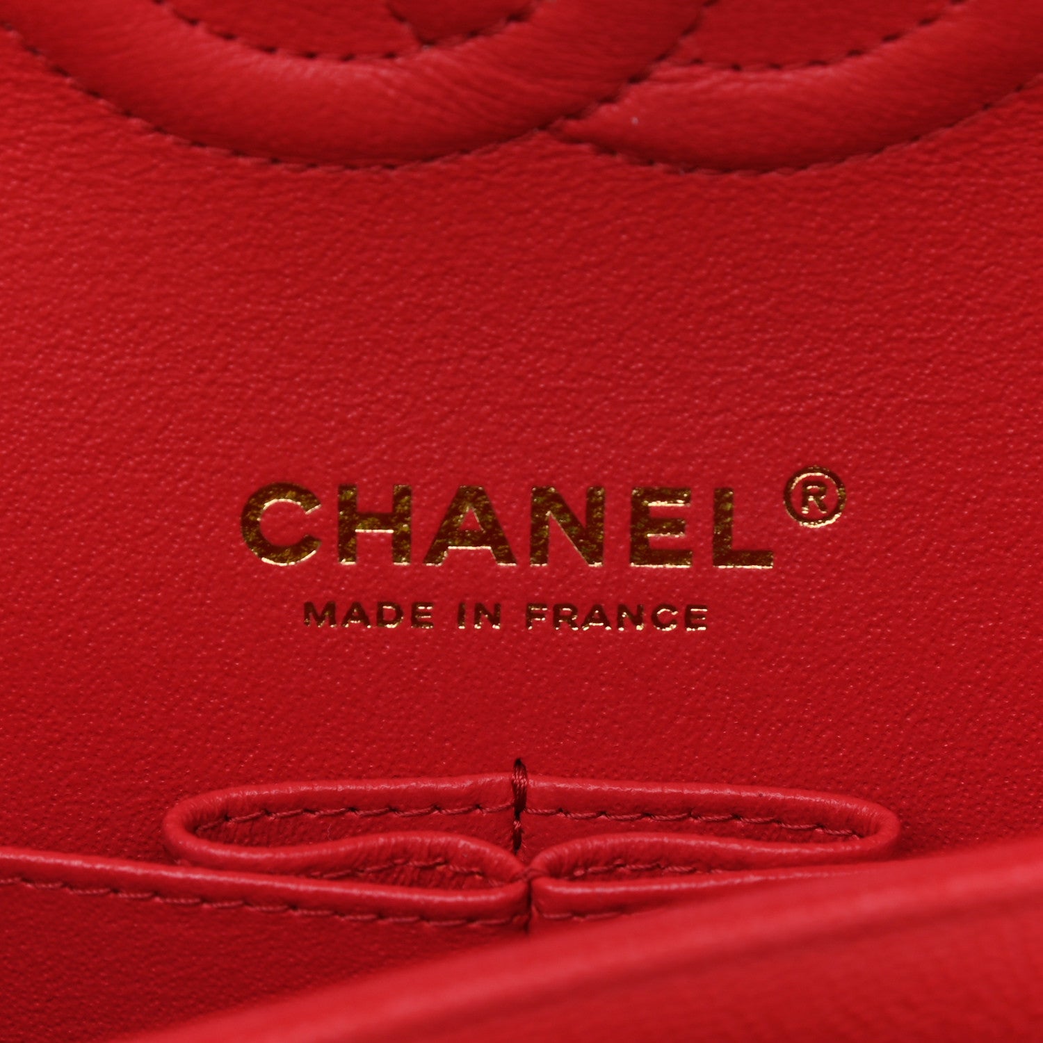 Chanel Caviar Quilted Medium Double Flap Red 6 of 11