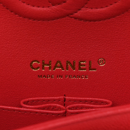Chanel Caviar Quilted Medium Double Flap Red 6 of 11