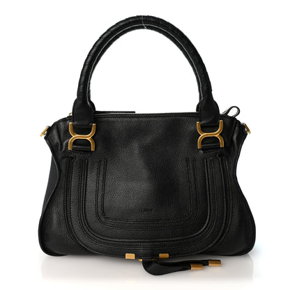 Chloe Calfskin Medium Marcie Satchel Black 1 of 21