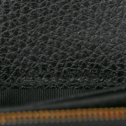 Gucci Dollar Calfskin Mini Swing Wallet Bag Black 7 of 12