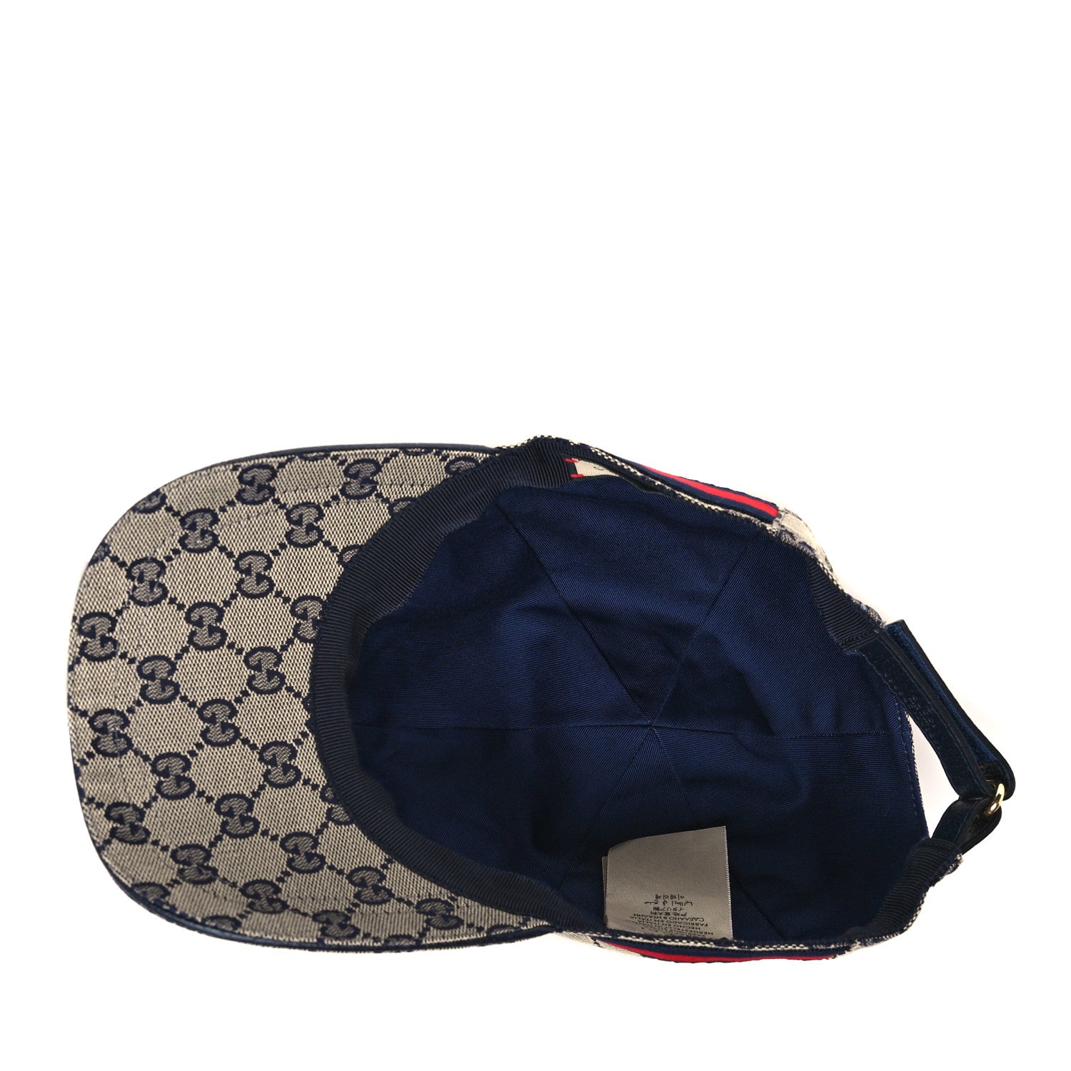 Gucci Monogram Web Baseball Hat L Beige Blue 6 of 8