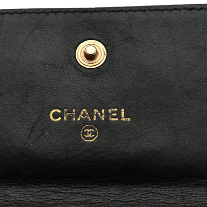 Chanel Caviar Timeless CC Flap Card Holder Black 5 of 7