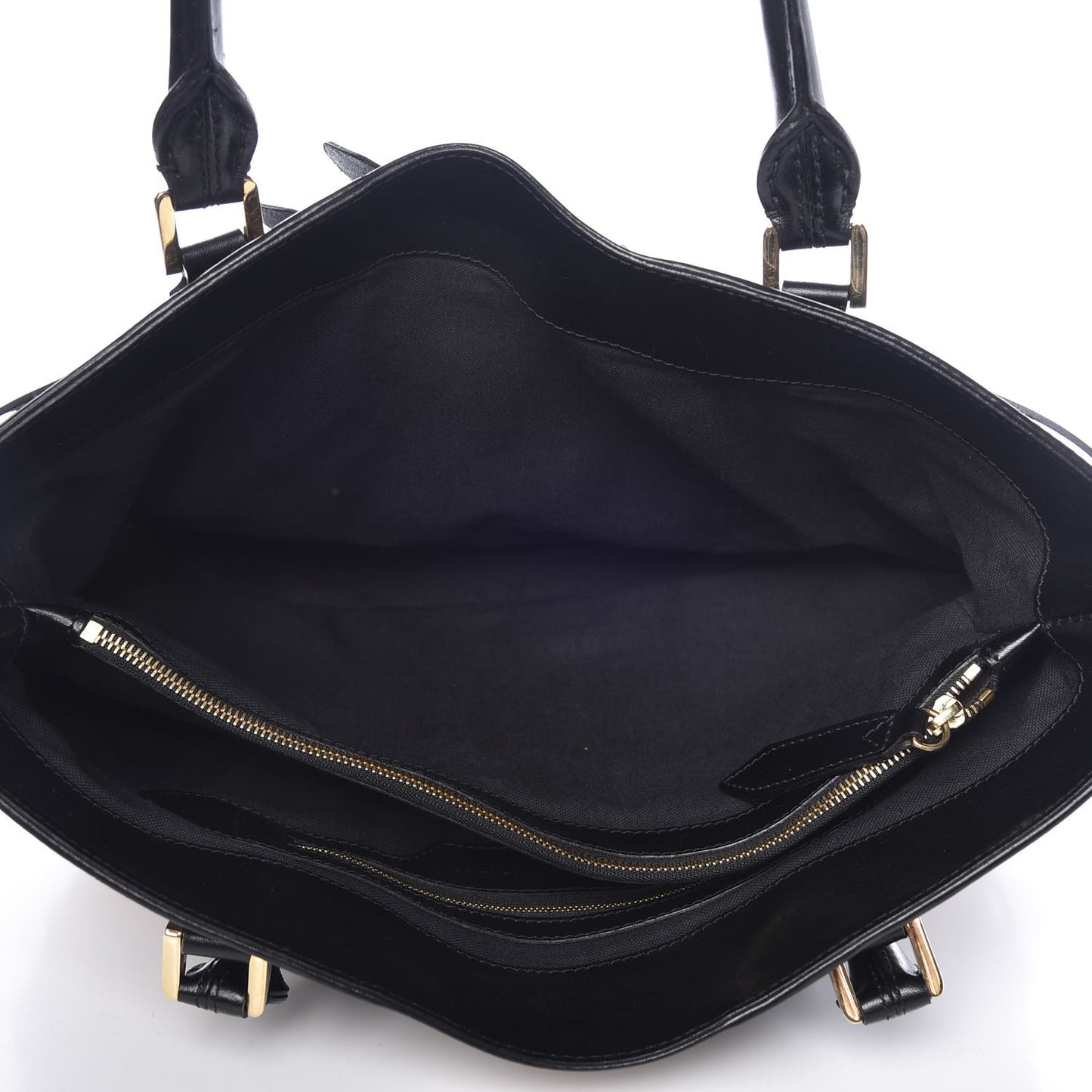 House Check Bridle Calfskin Medium Lynher Tote Black