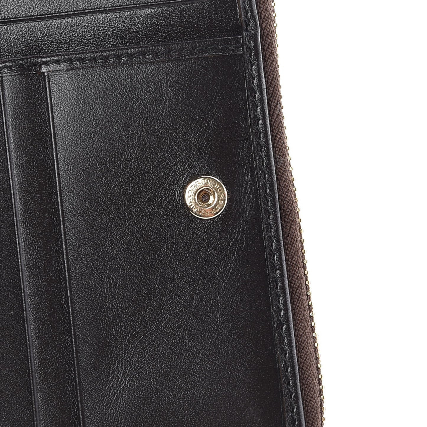 Haymarket Check Medium Burleigh Zip Wallet Chocolate