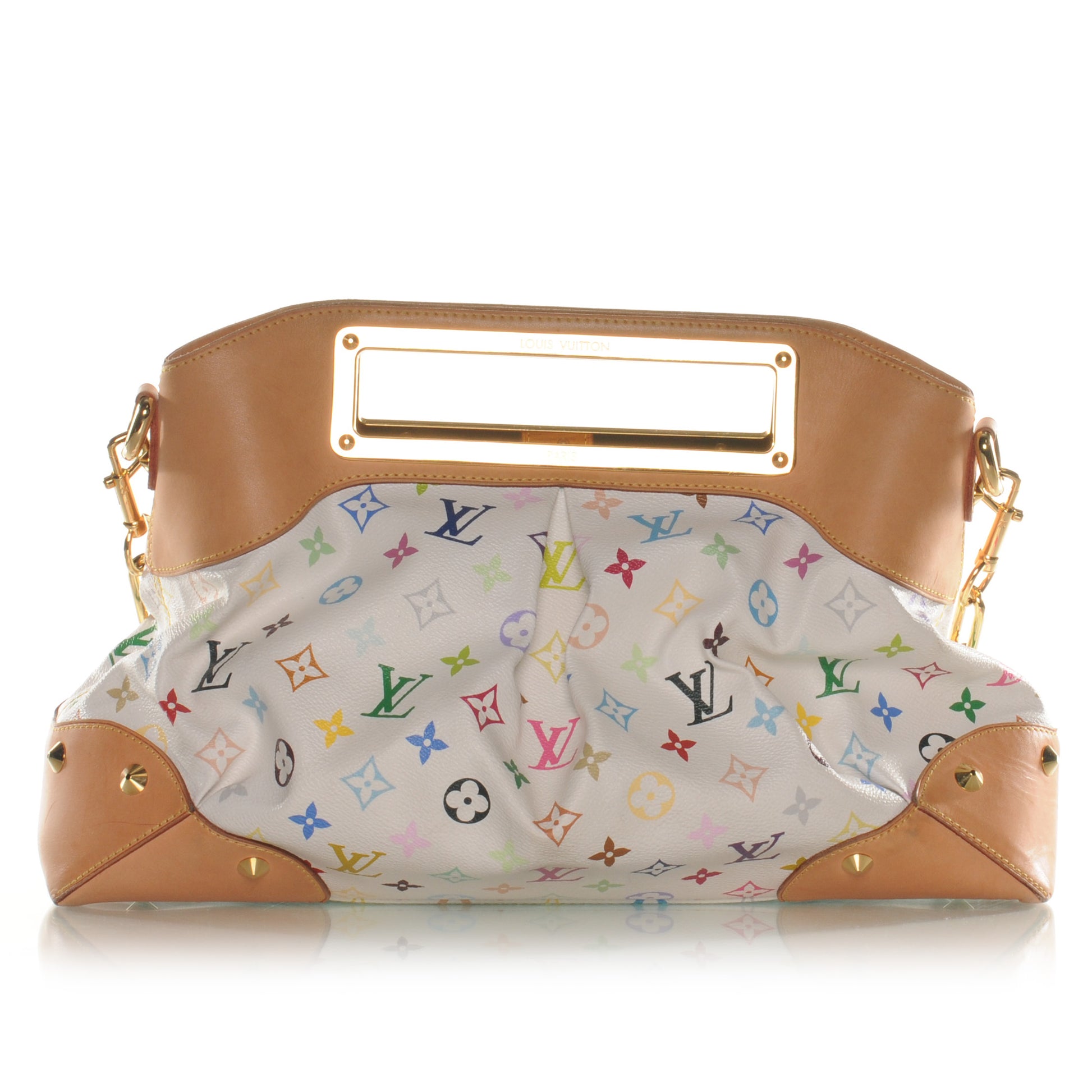 Louis Vuitton Monogram Multicolor Judy GM White 1 of 8