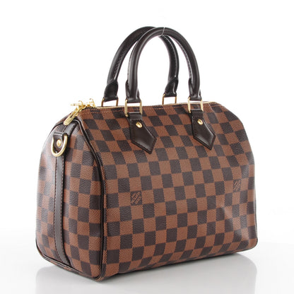 Louis Vuitton Damier Ebene Speedy Bandouliere 25 3 of 7