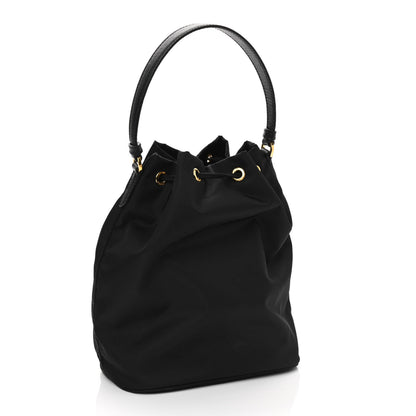 Prada Re-Nylon Duet Drawstring Shoulder Bag Black 3 of 11