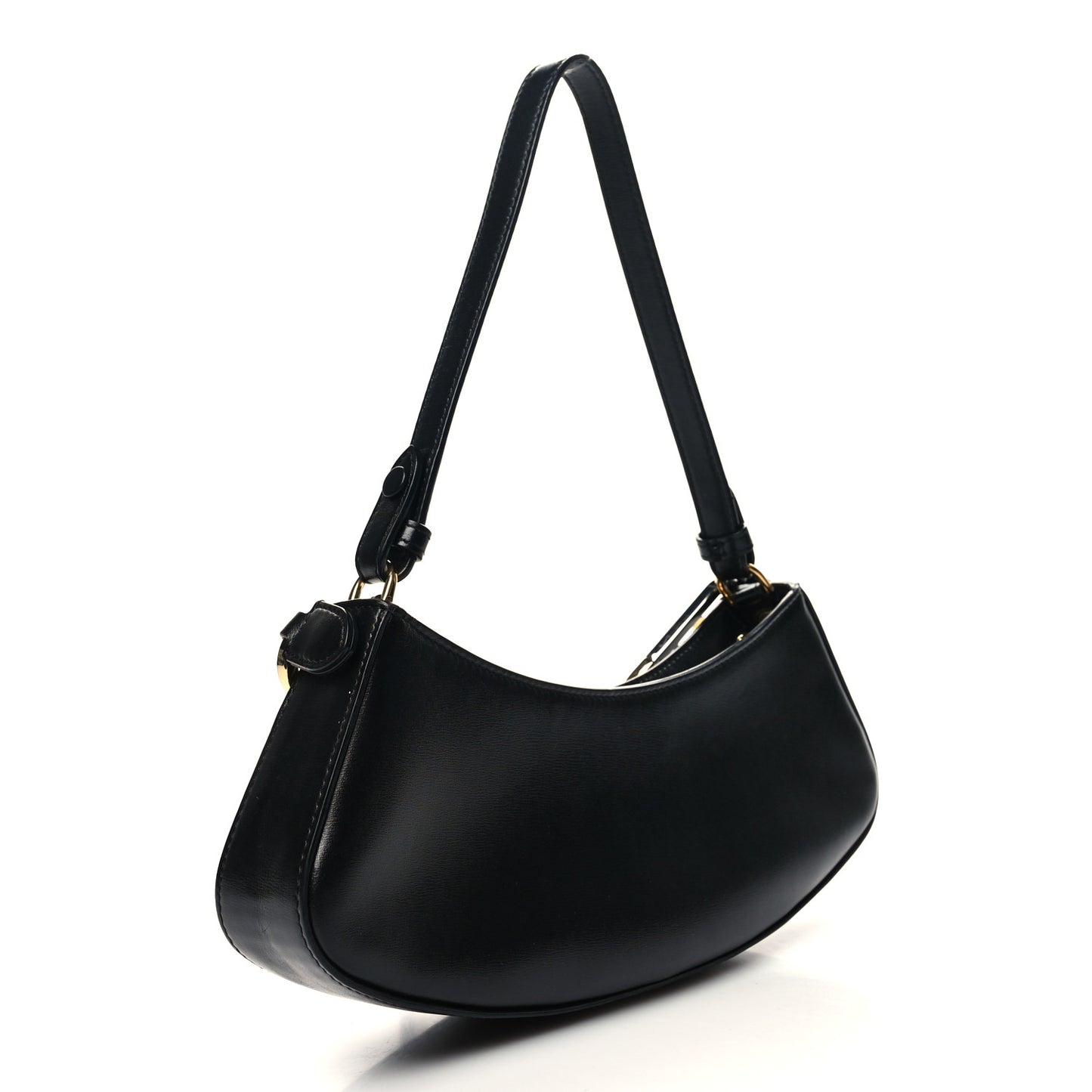 Vitello Queen Palmellato Fendi O'Lock Swing Black