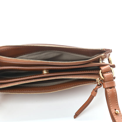 Chloe Calfskin Suede Mini Roy Bag Caramel 5 of 8