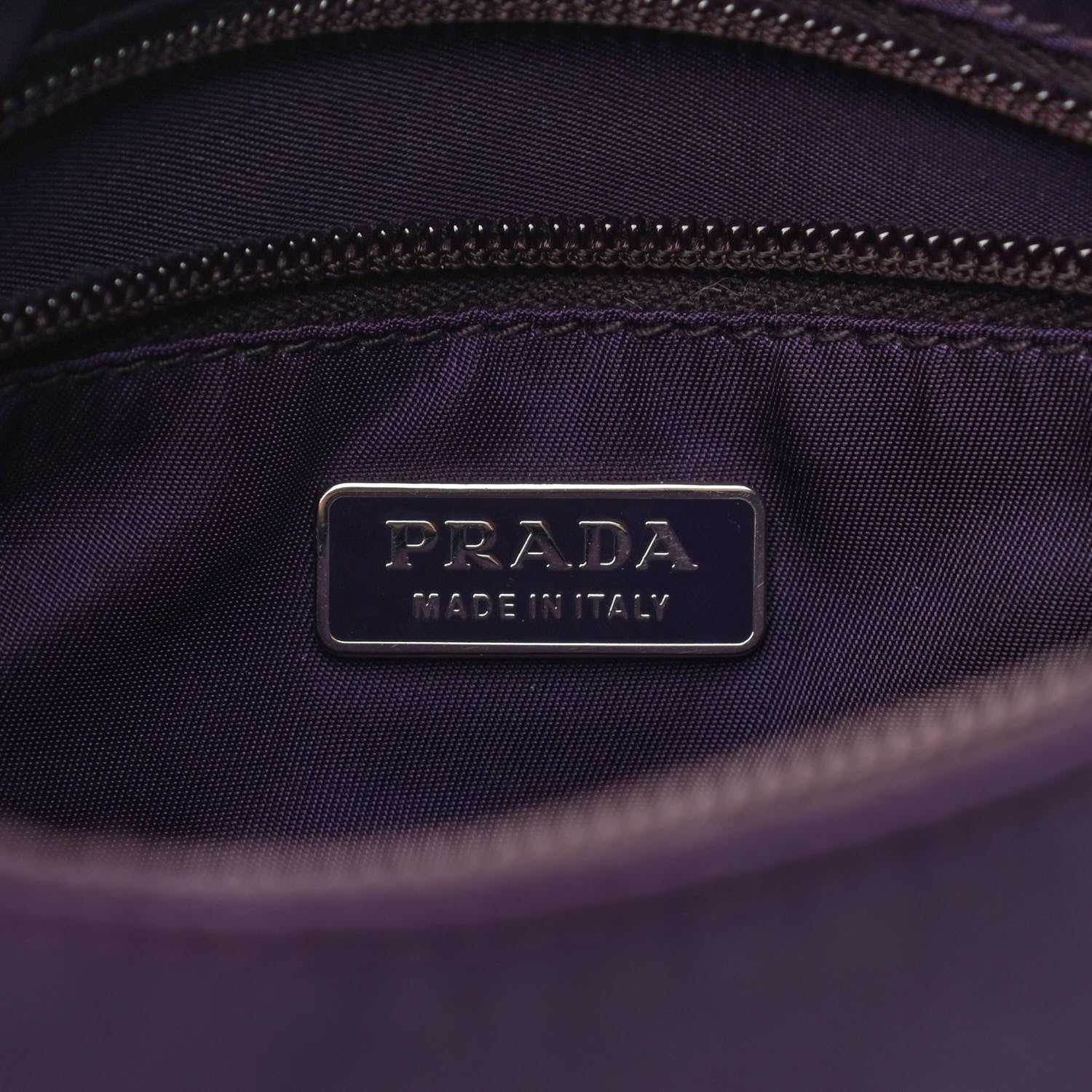 Prada Tessuto Nylon Sport Shoulder Bag Prugna 6 of 10