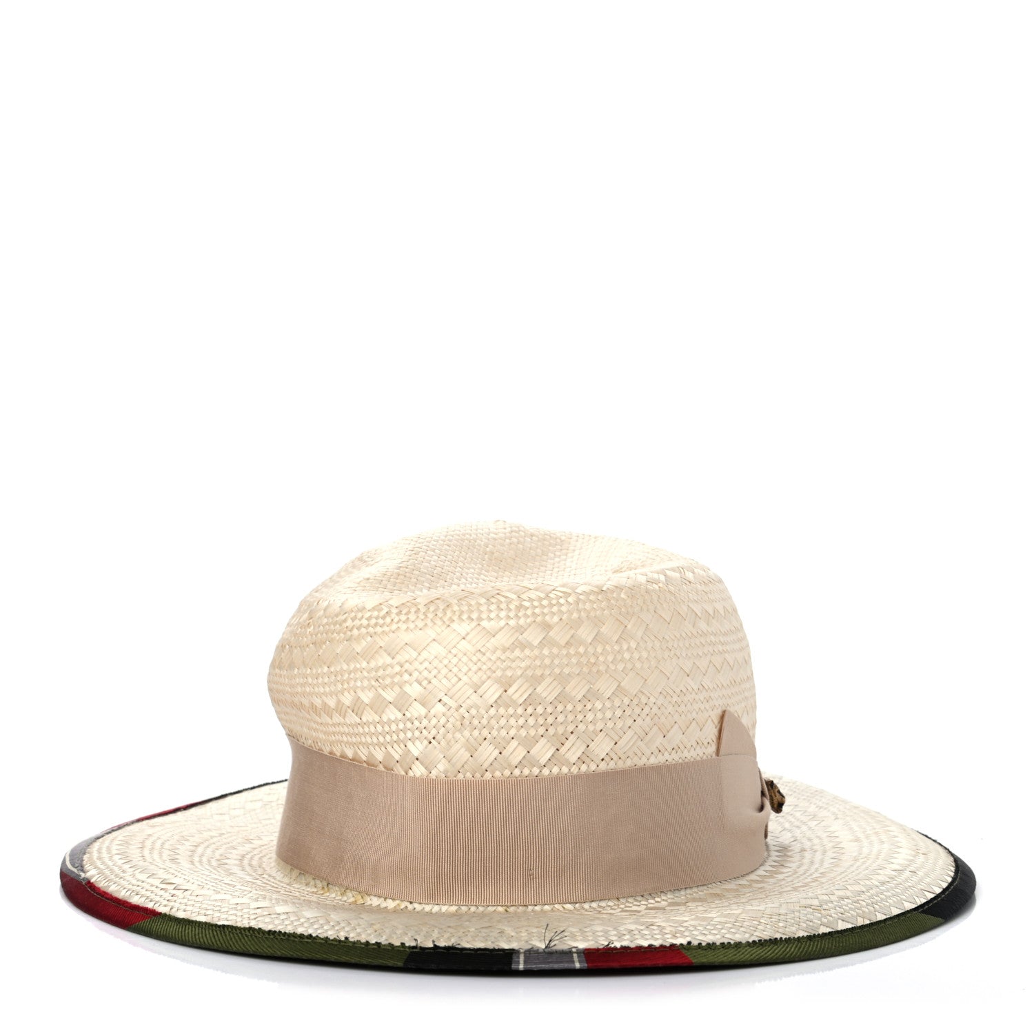 Gucci Straw Bingley Hat S Sand Bordeaux 6 of 9