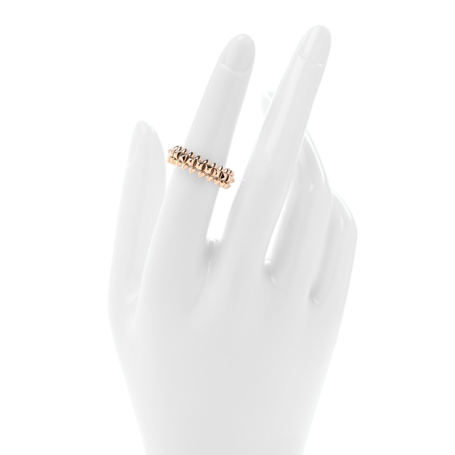Cartier 18K Pink Gold SM Clash De Cartier Ring 51 5.75 2 of 5