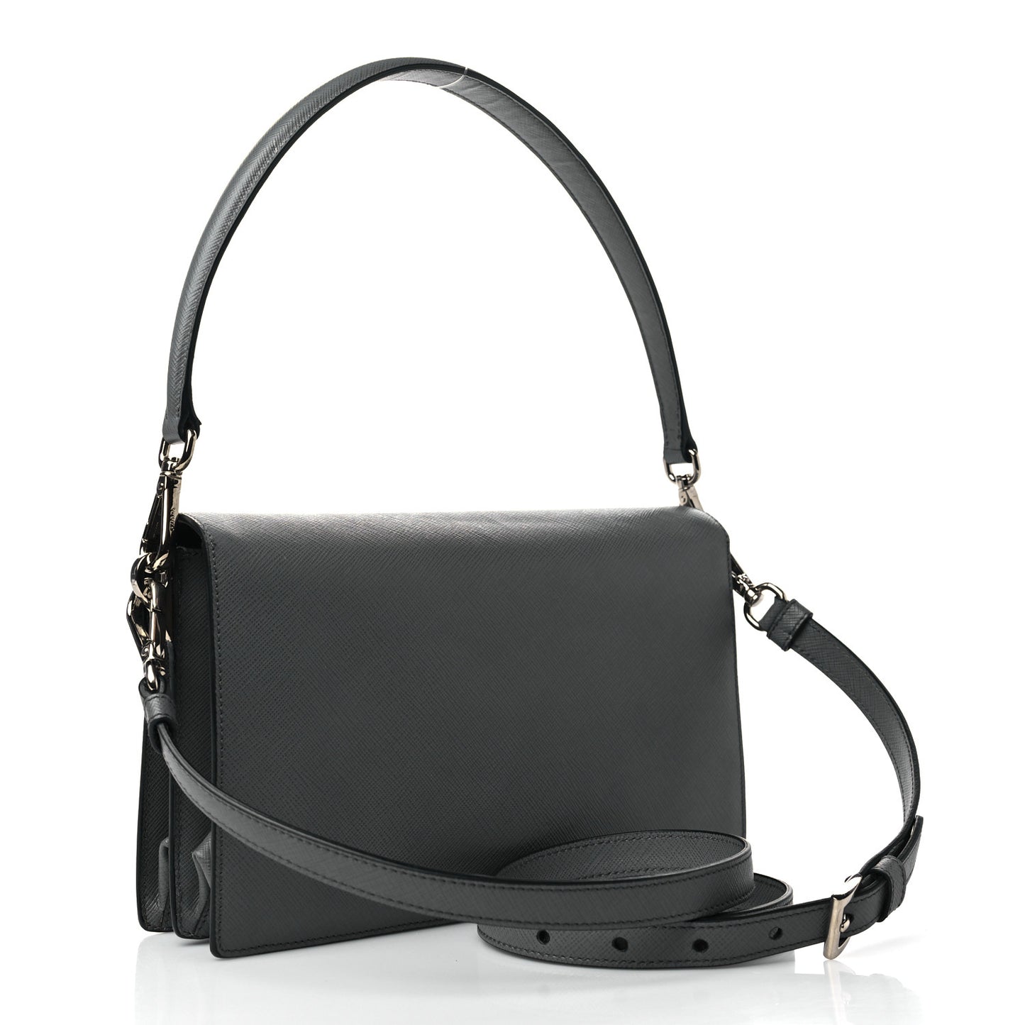Saffiano Sound Crossbody Bag Marmo