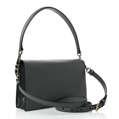 Prada Saffiano Sound Crossbody Bag Marmo 2 of 5