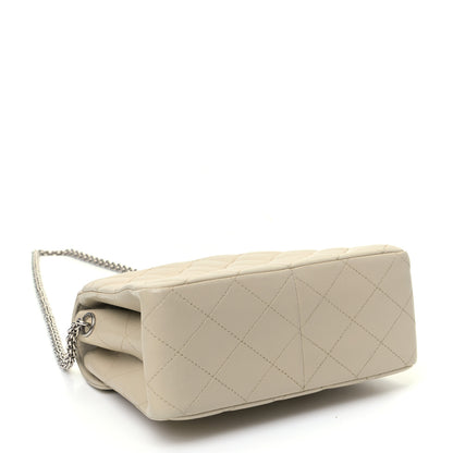 Chanel Lambskin Quilted Envelope Single Flap Beige 3 of 5
