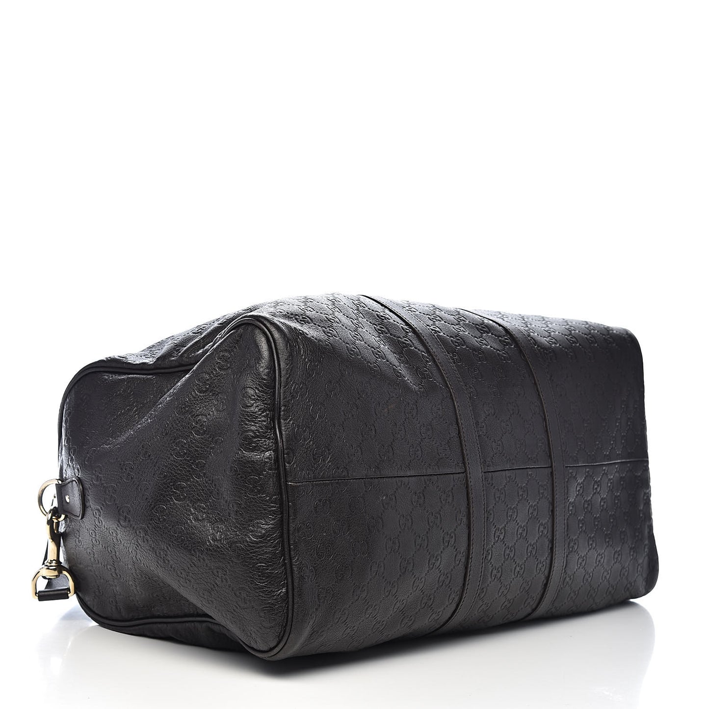 Guccissima Large Carry On Duffle Chocolate