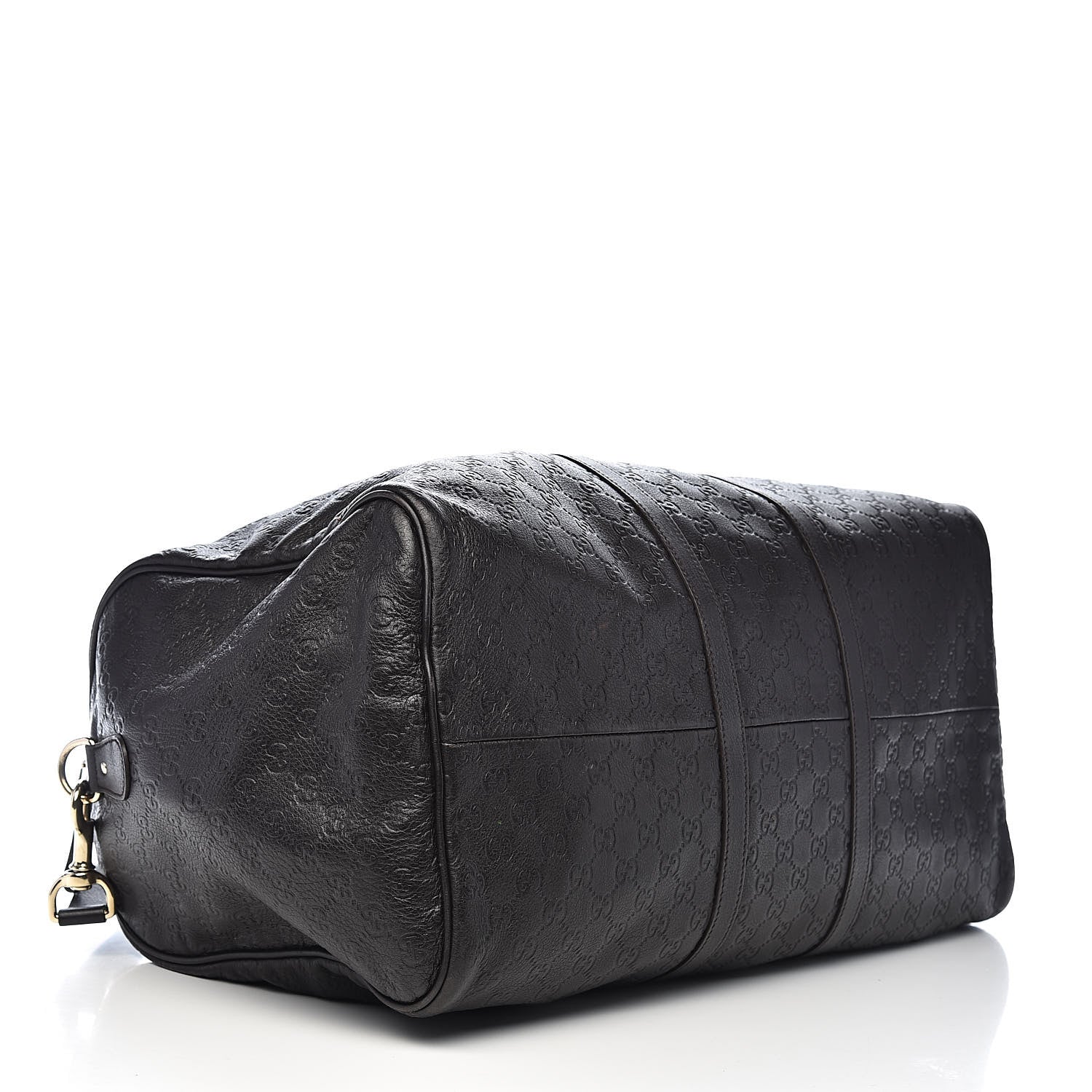 Gucci Guccissima Large Carry On Duffle Chocolate 4 of 11