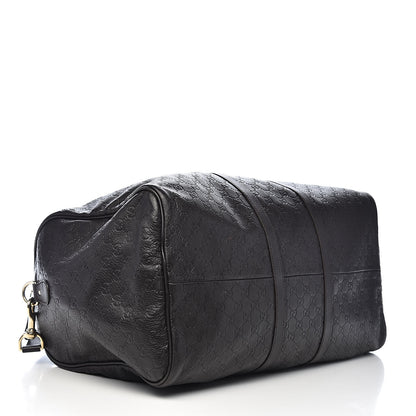 Gucci Guccissima Large Carry On Duffle Chocolate 4 of 11