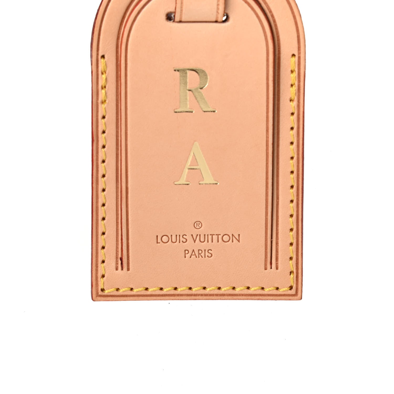 Louis Vuitton Vachetta Luggage Tag 3 of 4
